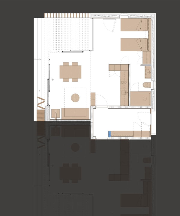 Option 1 - ca 40 m2